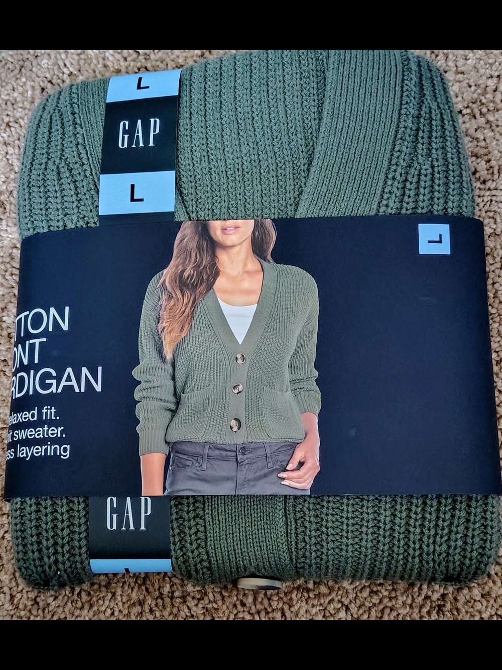 GAP Women's Cotton Blend Cardigan - L